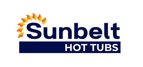 Sunbelt Hot Tubs navy logo